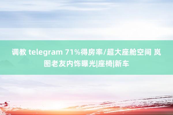 调教 telegram 71%得房率/超大座舱空间 岚图老友内饰曝光|座椅|新车