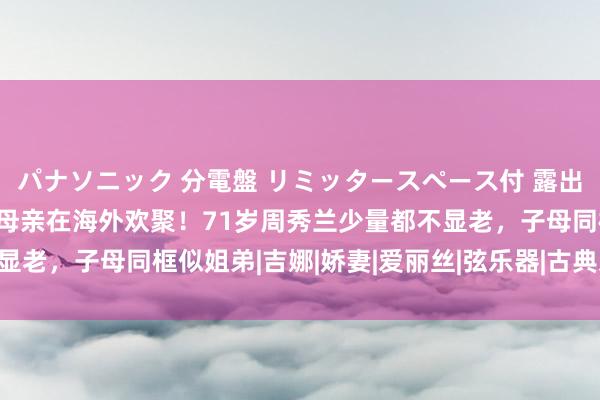 パナソニック 分電盤 リミッタースペース付 露出・半埋込両用形 郎朗与母亲在海外欢聚！71岁周秀兰少量都不显老，子母同框似姐弟|吉娜|娇妻|爱丽丝|弦乐器|古典乐|打击乐器