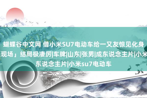 蝴蝶谷中文网 借小米SU7电动车给一又友惊见化身「无码拍摄现场」结局极凄厉|车牌|山东|张男|成东说念主片|小米su7电动车